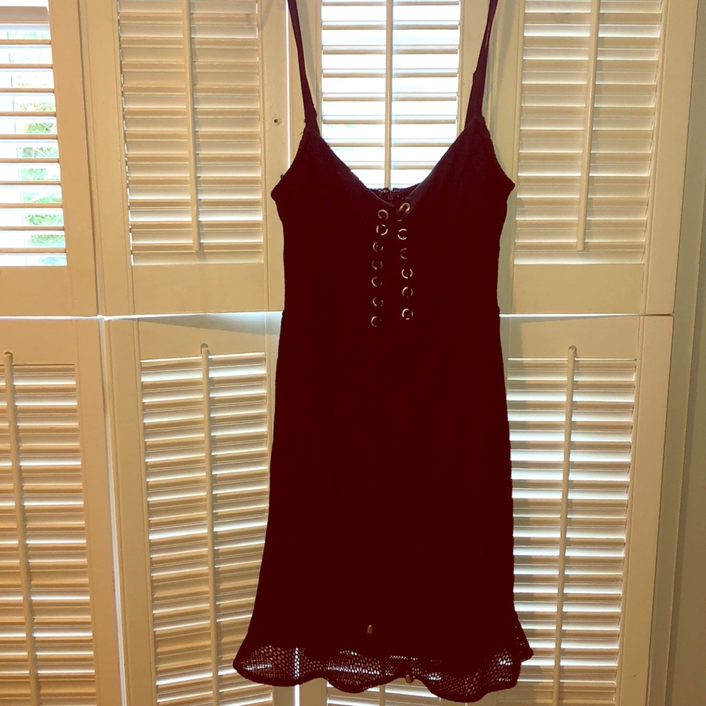 By the way black mini dress